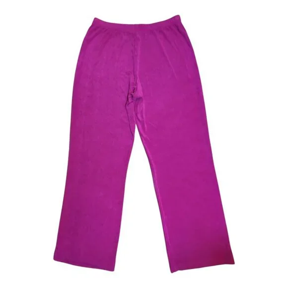 Chicos Travelers Pants No Tummy Petite Fuschia Chicos Size 1P US 8 Petite / MP - Picture 3 of 7